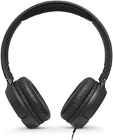 JBL Tune 500 Wired On-Ear Headphones with One-Button Remote/Mic - Black (Pre-Owned & Tested)