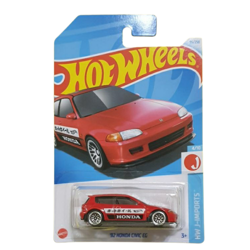 92 Honda Civic EG - Hot Wheels - HW J-Imports (4/10) - 2024