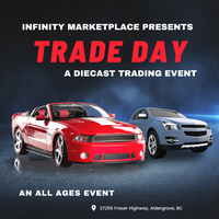 Free Registration - Infinity Marketplace - Diecast Trade Day - Saturday January 18th, 2025